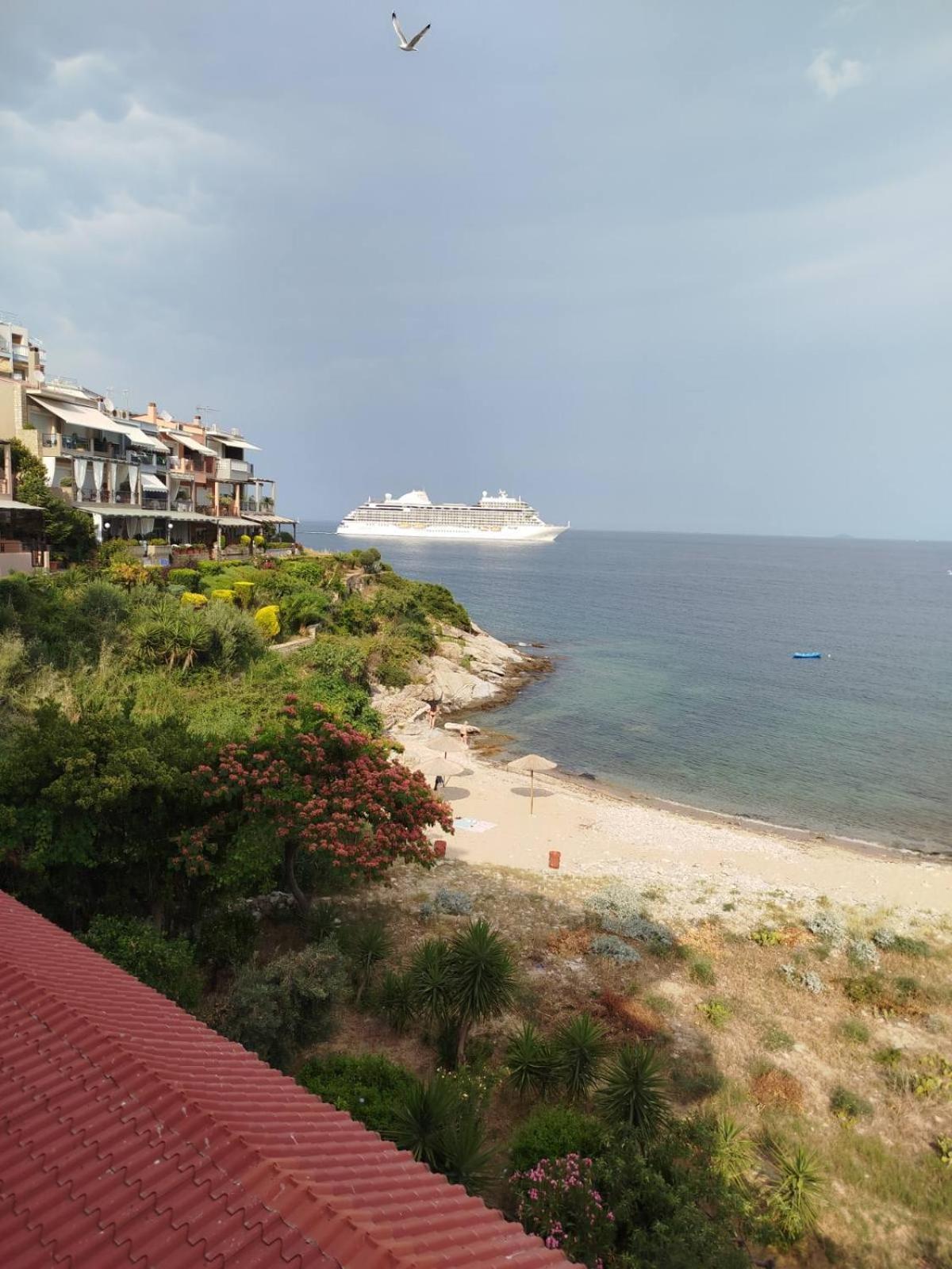 Roof Garden By The Sea Apartment Kavala Exterior foto